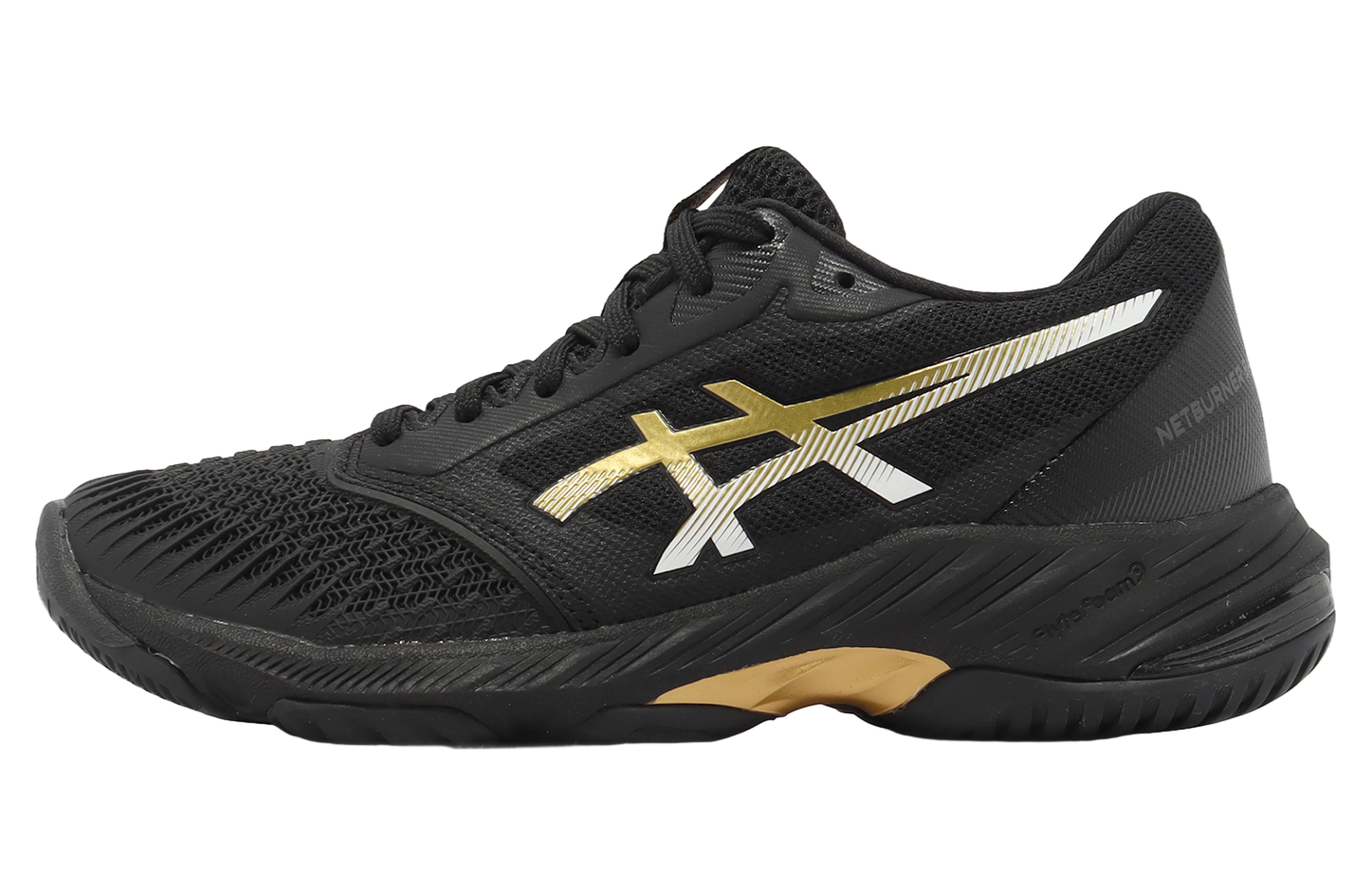 Asics Netburner Ballistic FF 3 WMNS Black / Pure Gold