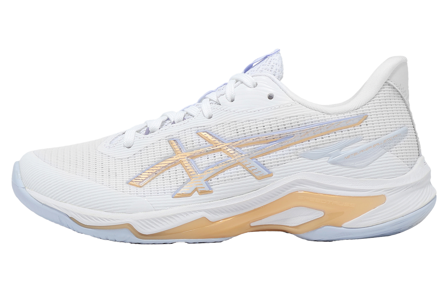 Asics Netburner Ballistic FF 4 D Wide WMNS White / Champagne