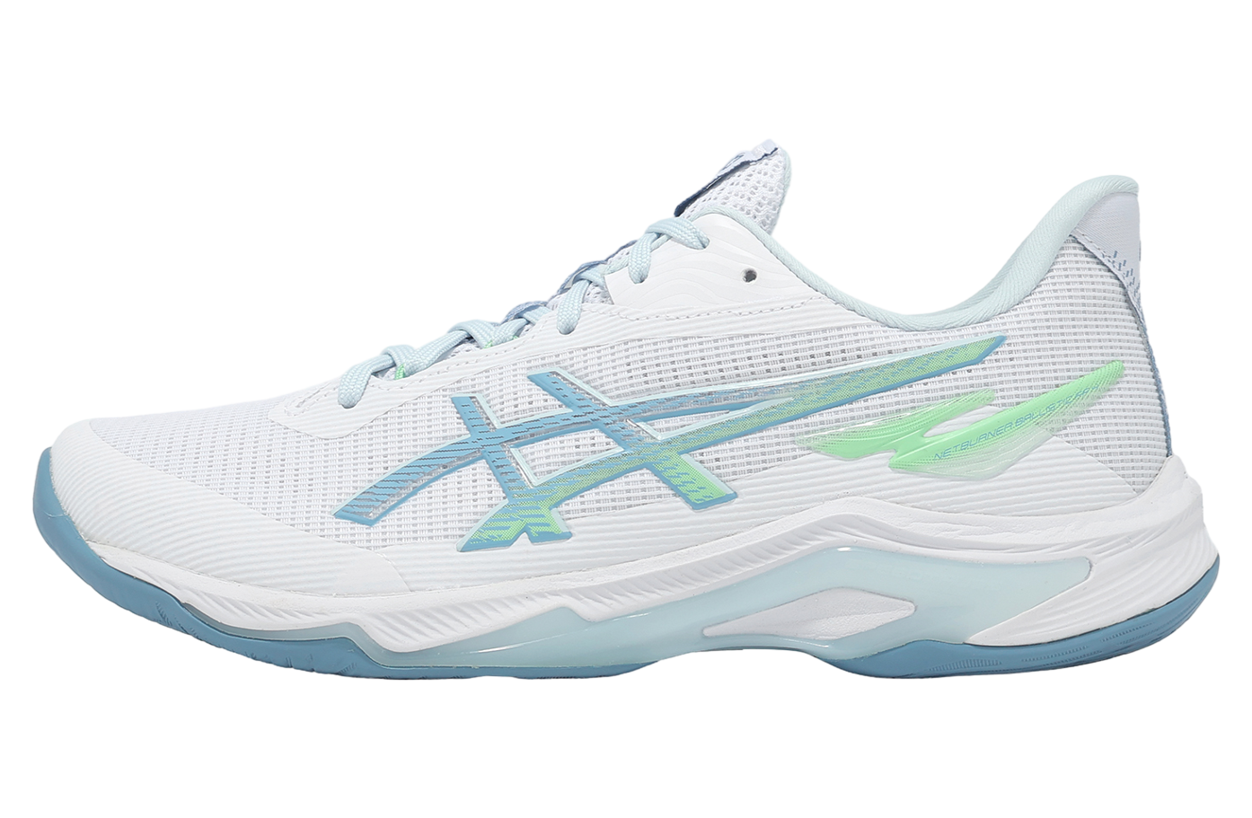 Asics Netburner Ballistic FF 4 White / Saba Blue