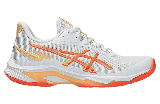 Asics Netburner Ballistic FF 4 WMNS White / Vivid Coral
