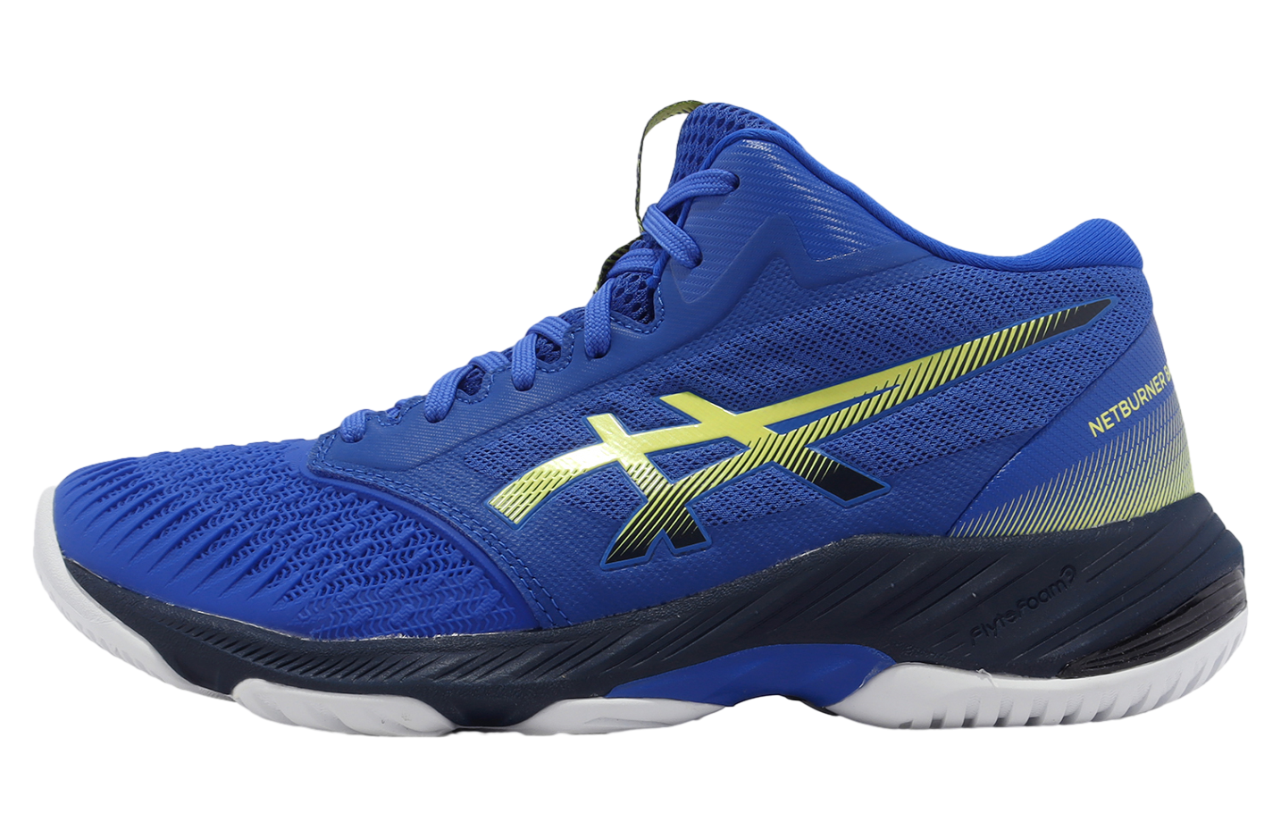 Asics Netburner Ballistic FF MT 3 Illusion Blue / Glow Yellow