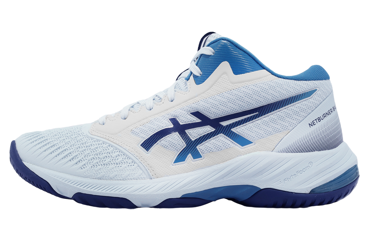 【新品タグ】asics NETBURNER BALLISTIC FF 23.5 NETBURNER BALLISTIC FF 3 | Women | White/Champagne | Women's
