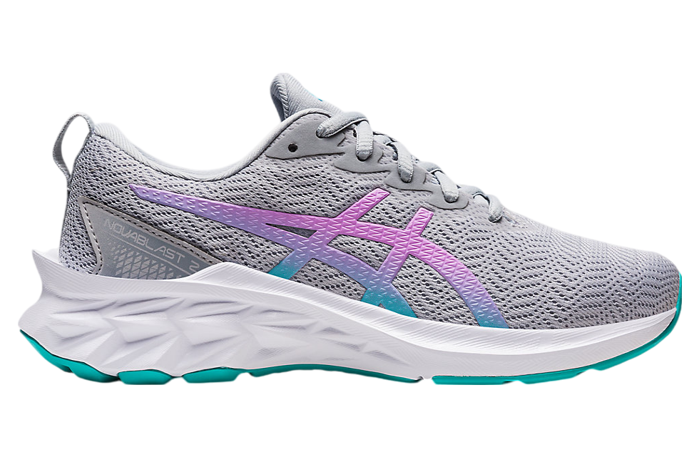 Asics Novablast 2 GS Piedmont Grey / Lavender Glow