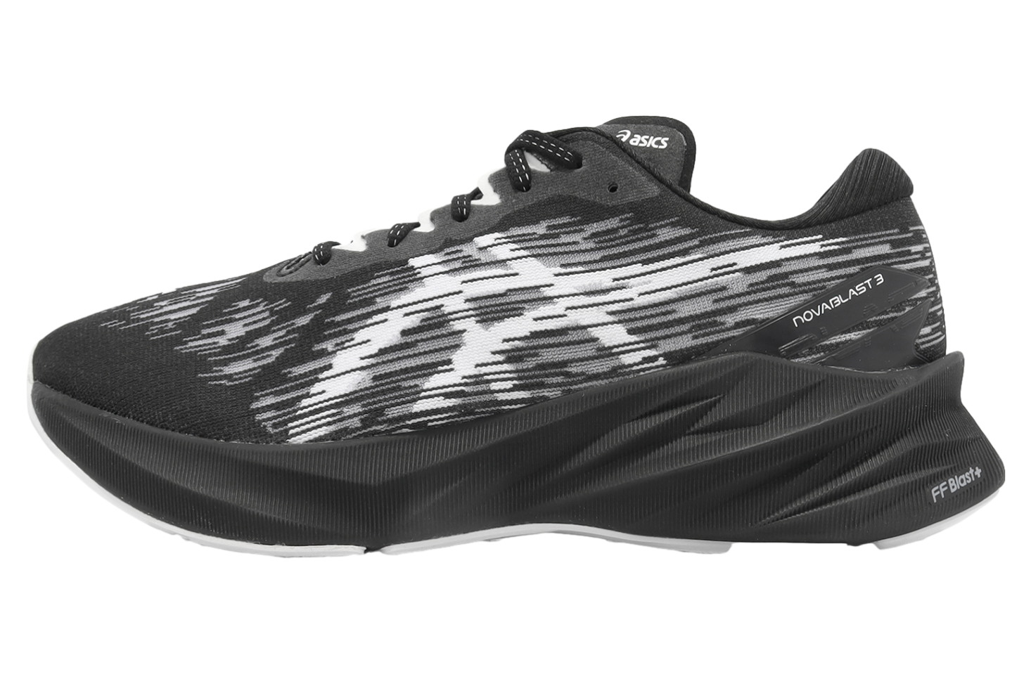 Asics Novablast 3 2E Wide Black / White