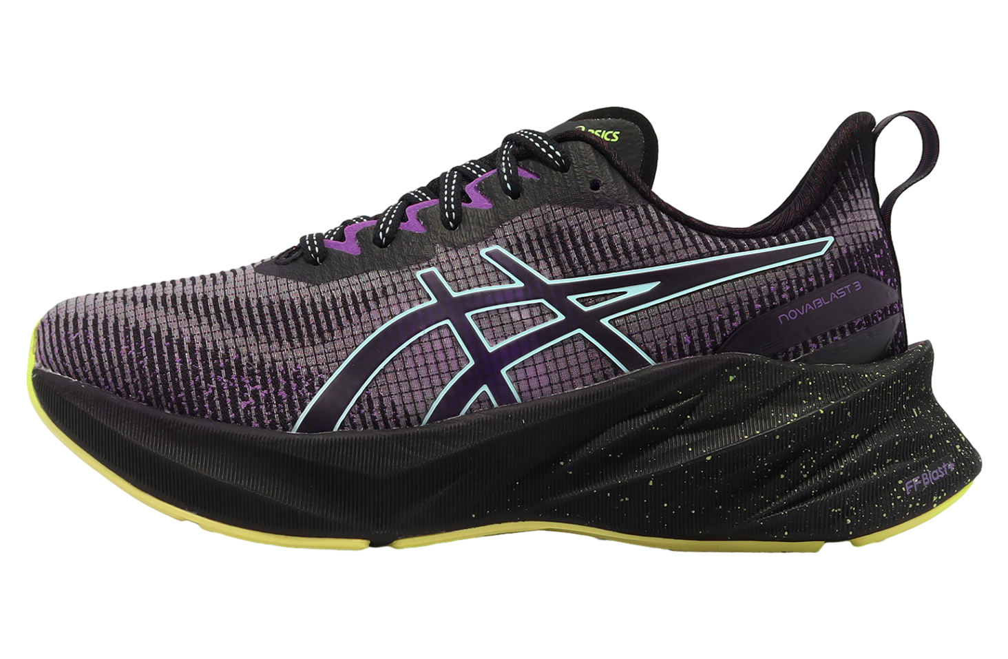 Asics Novablast 3 LE WMNS Black / Cyber Grape