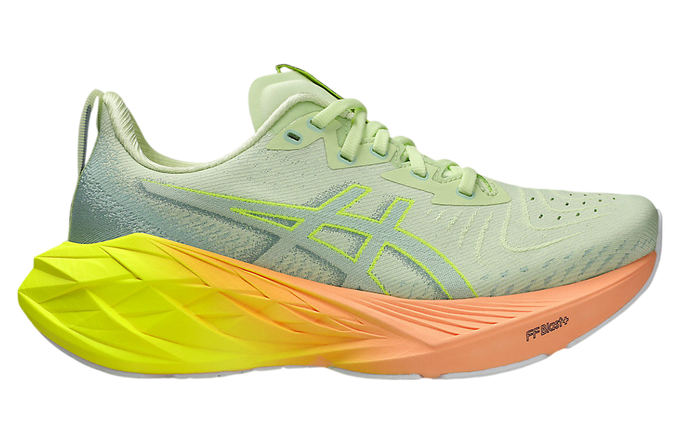 Asics Novablast 4 Paris WMNS Cool Matcha / Safety Yellow