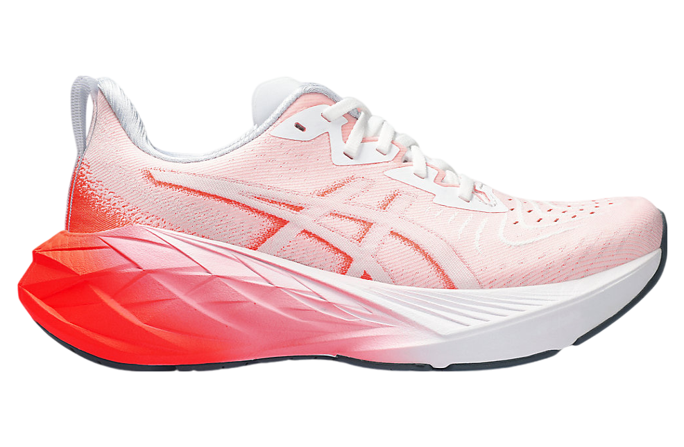 Asics Novablast 4 Wmns White / Sunrise Red