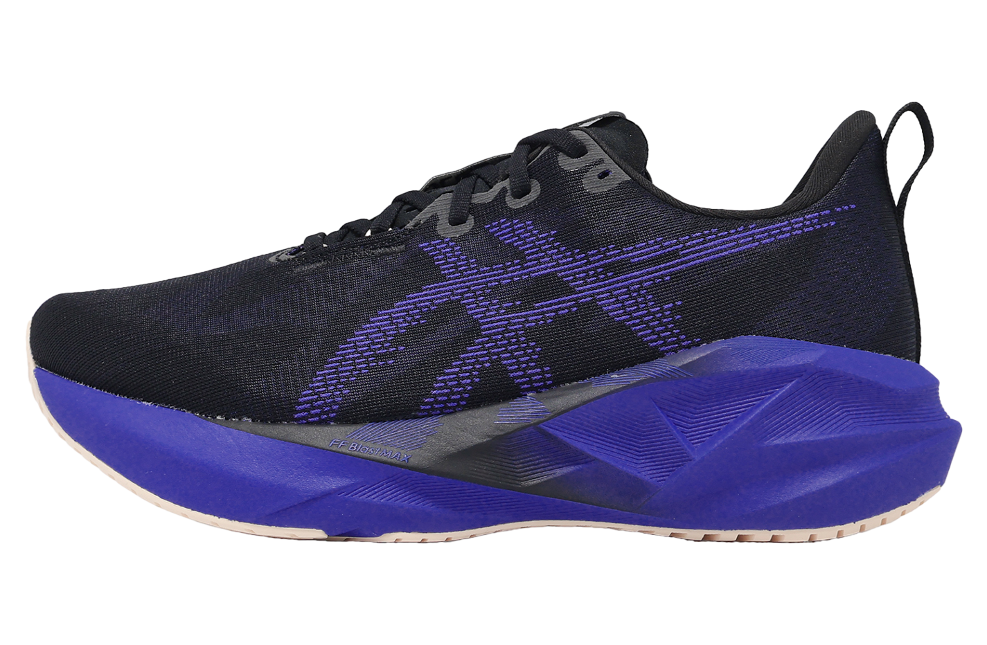 Asics Novablast 5 2E Wide Black / Cobalt Burst