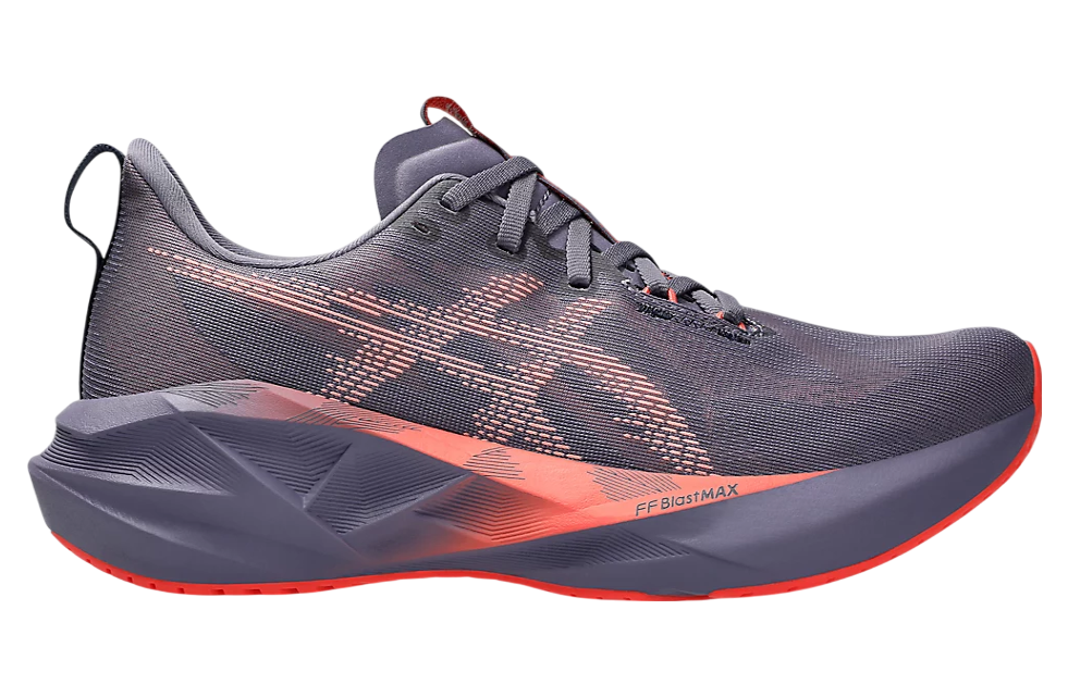 Asics Novablast 5 Greyish Purple / Coral Reef