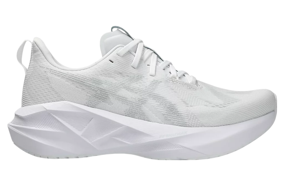 Asics Novablast 5 White / Piedmont Grey