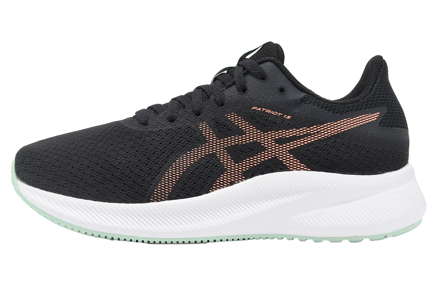 Asics Patriot 13 D Wide WMNS Black / Bright Sunstone