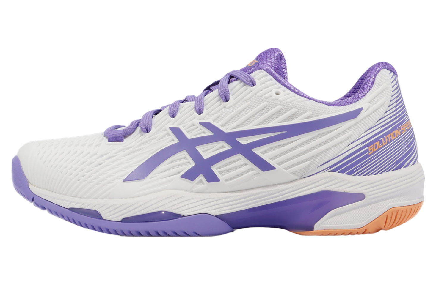 asicsバッシュ Asics Solution Speed FF 2 WMNS White / Amethyst - Jan 2023