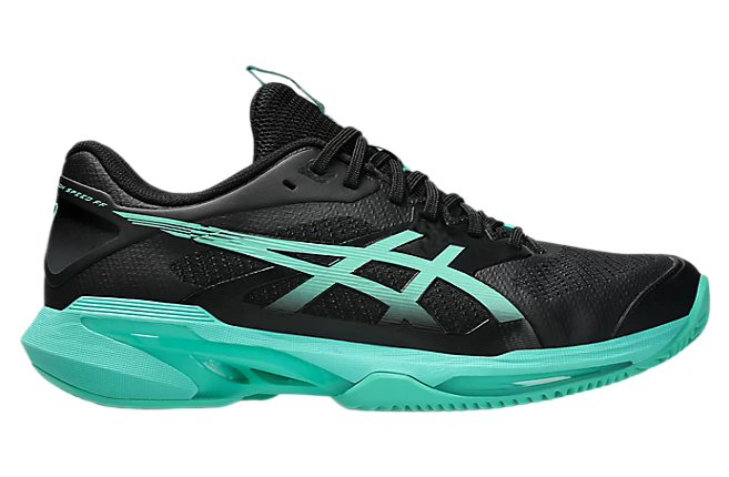 Asics Solution Speed FF 4 Clay Black / Aurora Green / Green