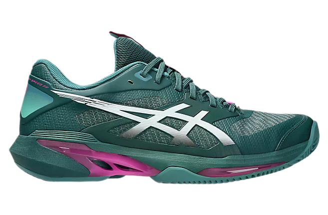 Asics Solution Speed FF 4 Clay Black / Aurora Green
