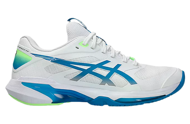 Asics Solution Speed FF 4 White / Aegean Blue