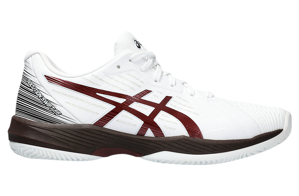 Asics Solution Swift FF Clay White / Antique Red