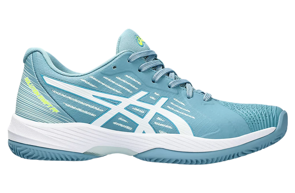 Asics Solution Swift FF Clay WMNS Gris Blue / White