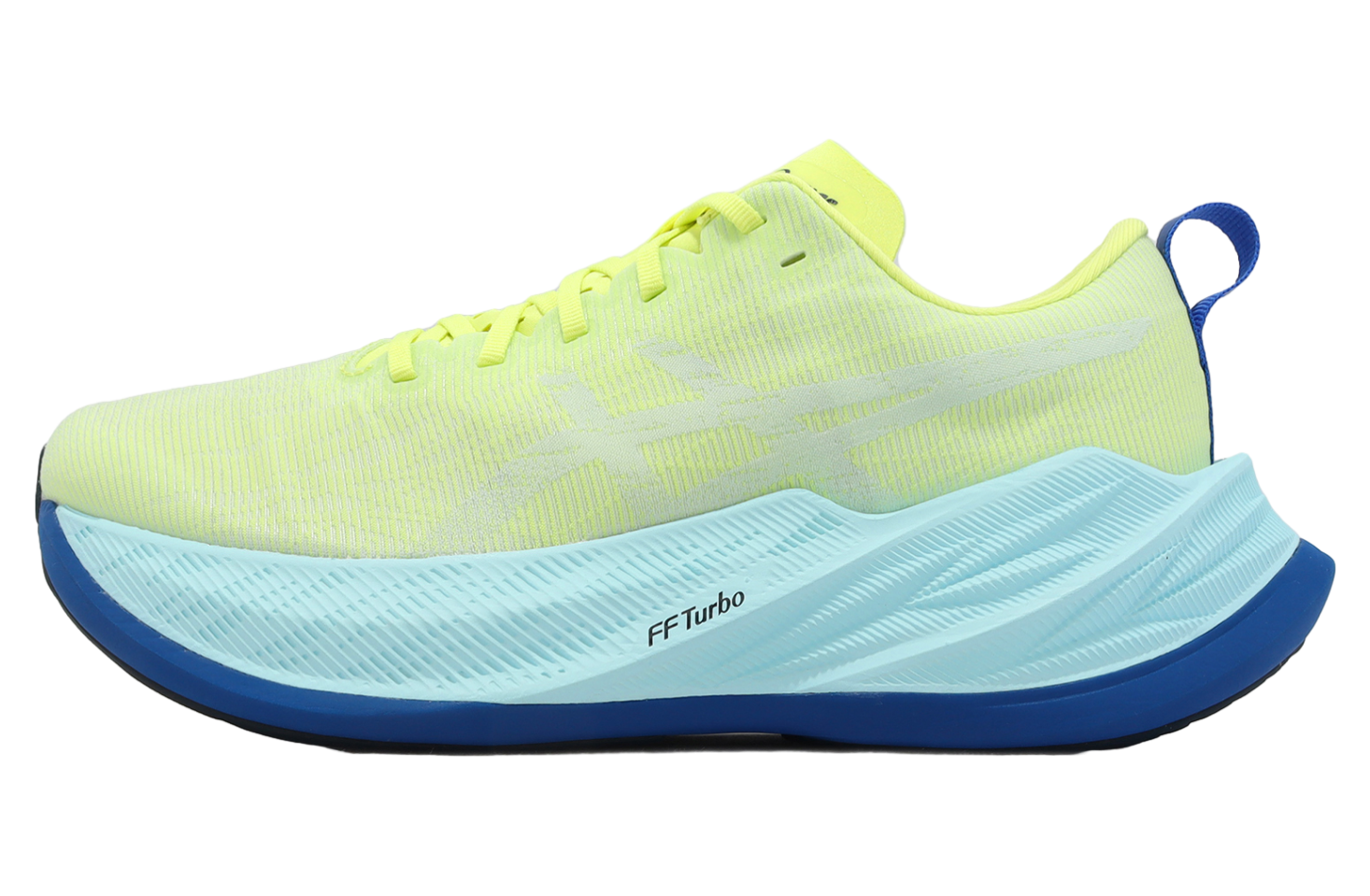 Asics Superblast Glow Yellow / Aquamarine