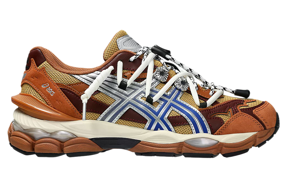 TOGA × Asics Gel-Cumulus 16 TG 2 6cm Asics Toga X Gel-Cumulus 16 TG Brown / Blue Pure Silver