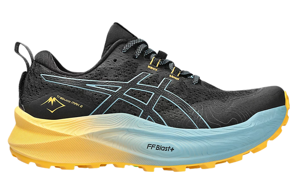 Asics Trabuco Max 2 Black / Gris Blue