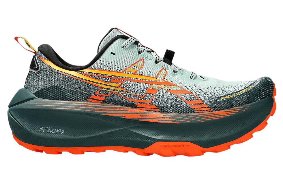Asics Trabuco Max 4 Cold Moss / Nova Orange