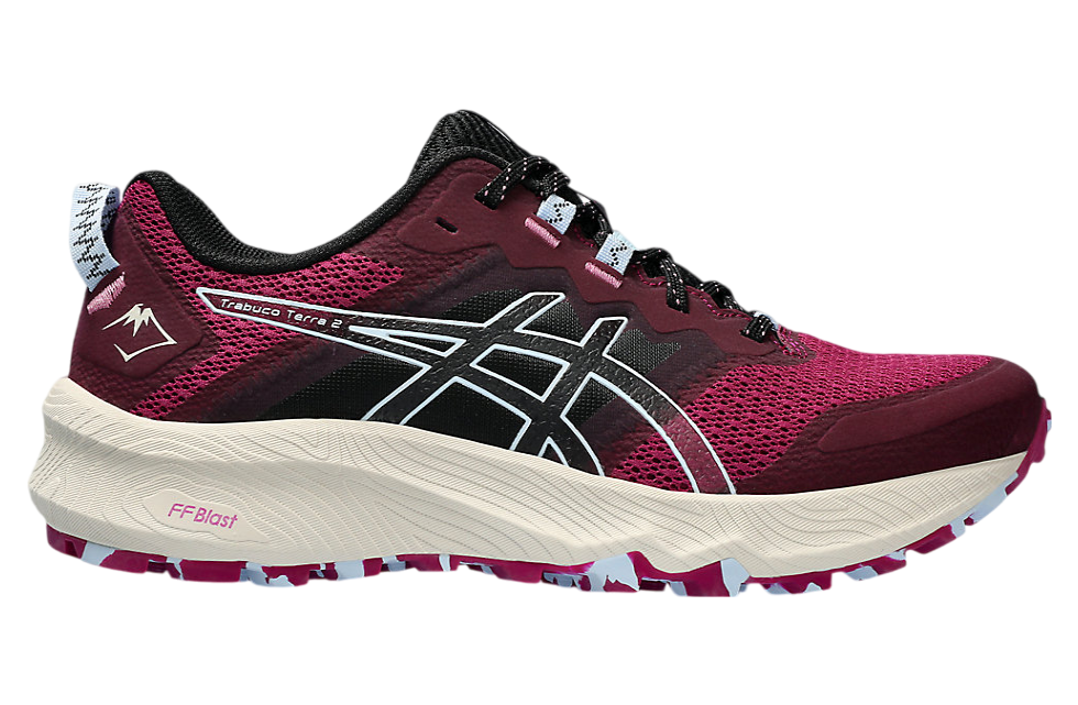 Asics Trabuco Terra 2 Wmns Blackberry / Light Blue