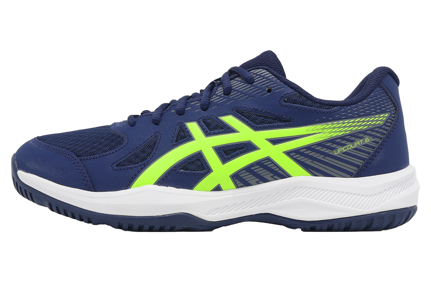 Asics Upcourt 6 Blue Expanse / Safety Yellow