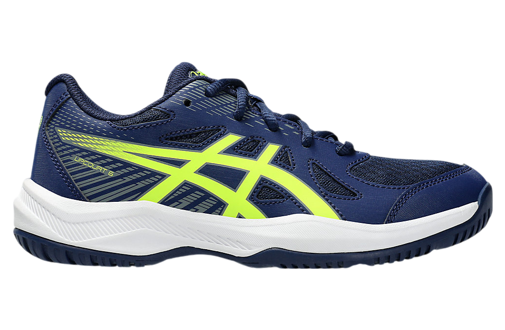 Asics Upcourt 6 GS Blue Expanse / Safety Yellow