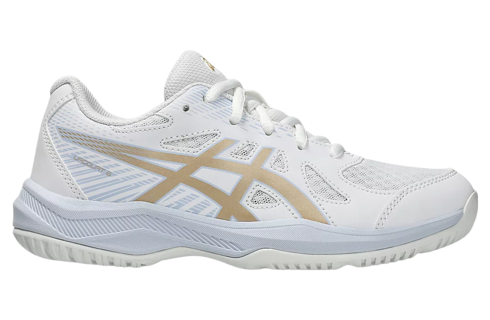 Asics Upcourt 6 GS White / Champagne