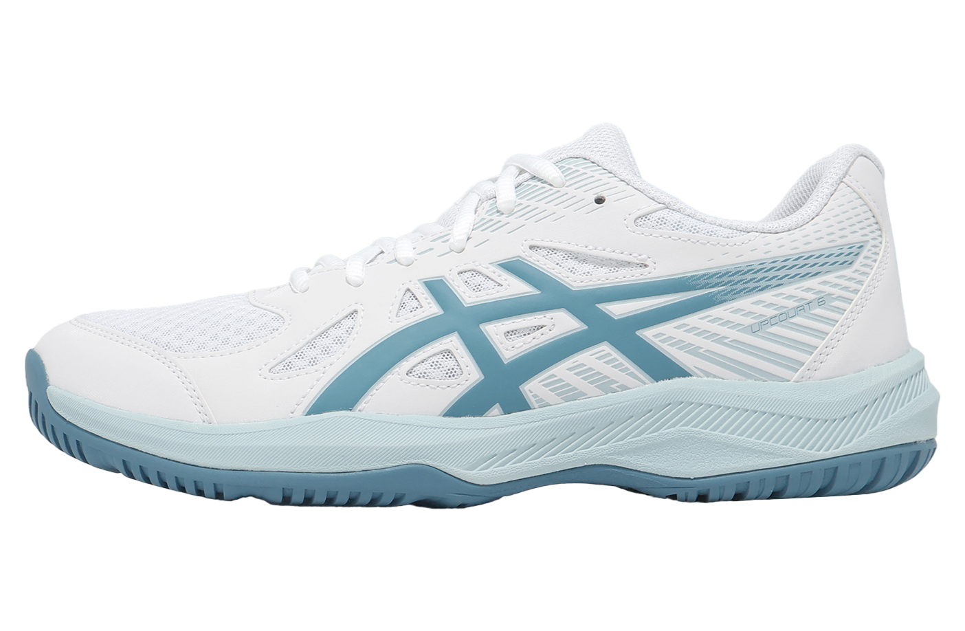 Asics Upcourt 6 White / Saba Blue