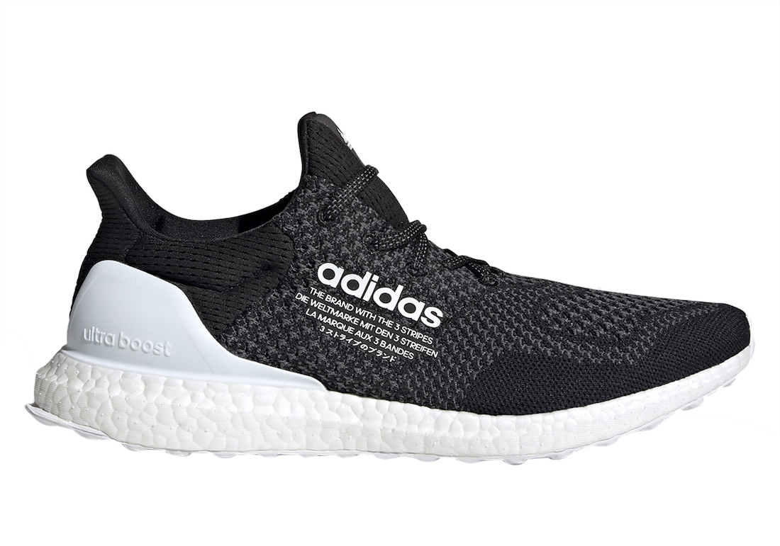 ultra boost dna black and white