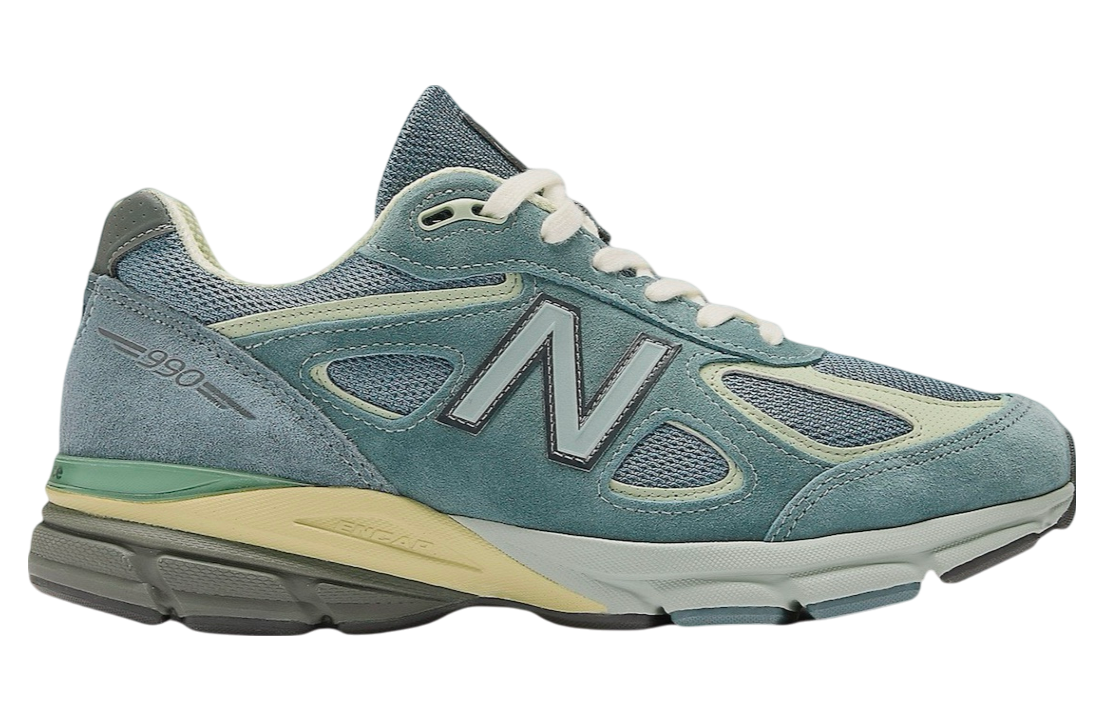 AURALEE x New Balance 990v4 Dusty Blue