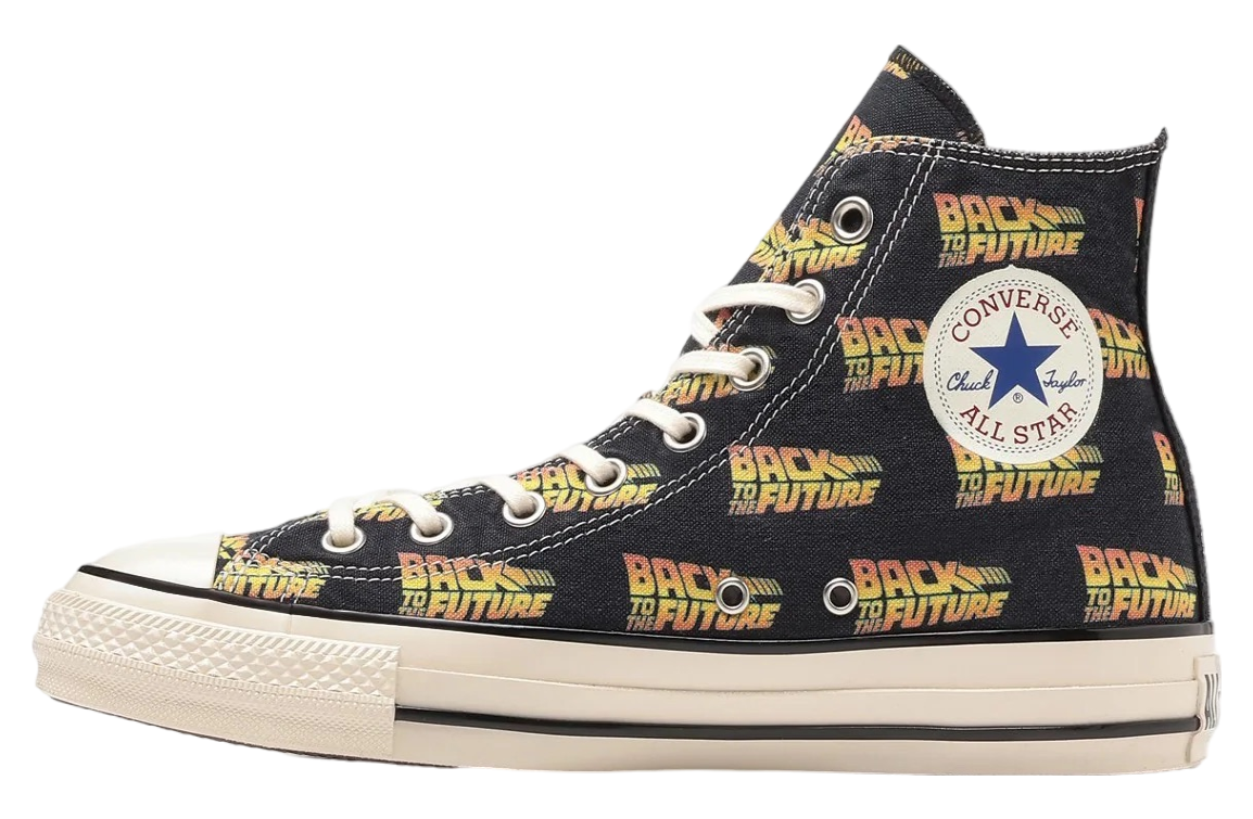 Back to the Future x Converse All Star US LG Hi Black