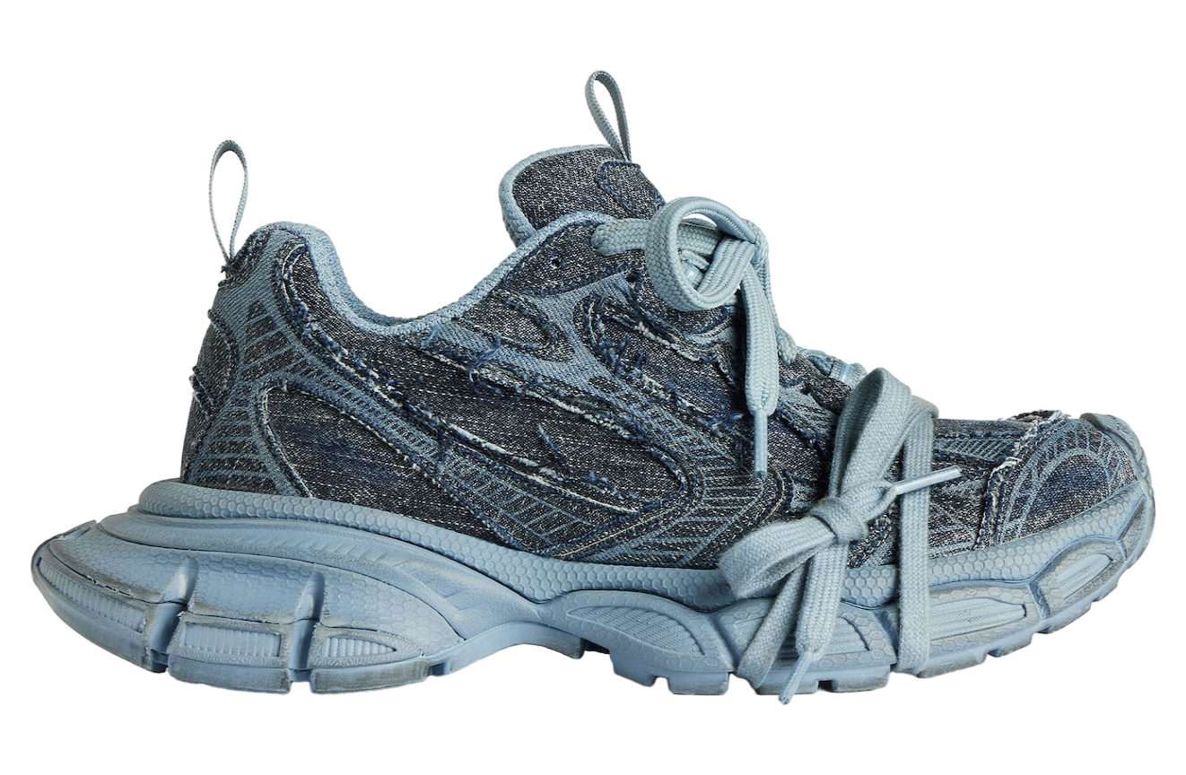 24AW new/BALENCIAGA 3XLファッションスニーカー Sneakers Blue Balenciaga 3xl Light Blue - Sep 2024 - 734734W3XDC4000