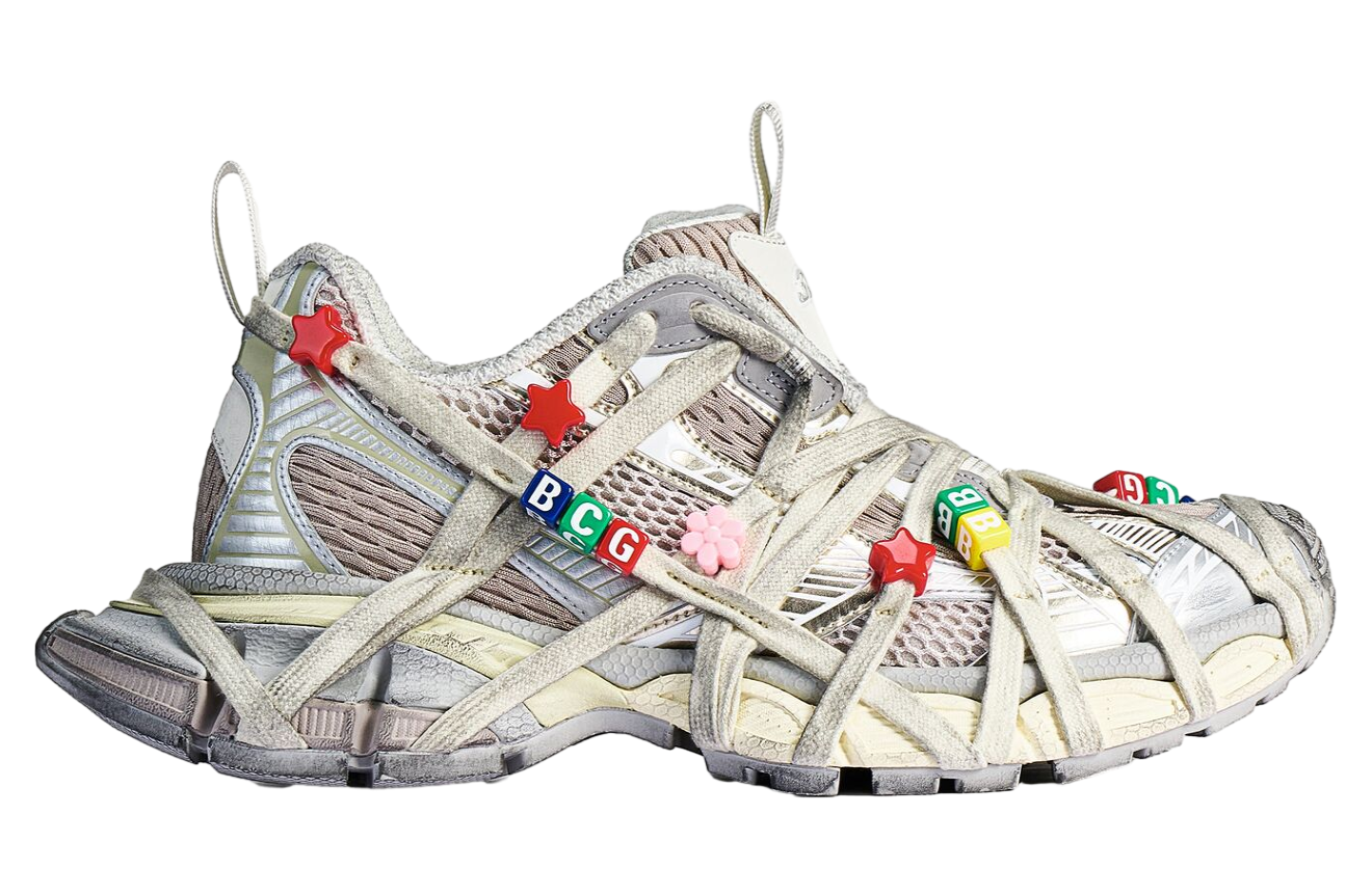 Balenciaga 3xl Extreme Lace Eggshell / Multicolor