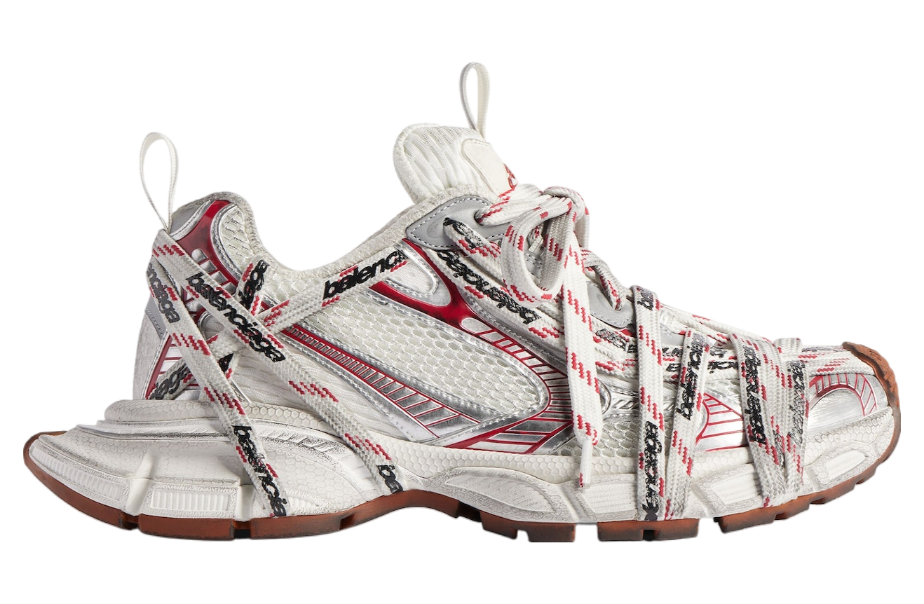 Balenciaga 3xl Extreme Laces Logo Beige / Grey - Sep 2025