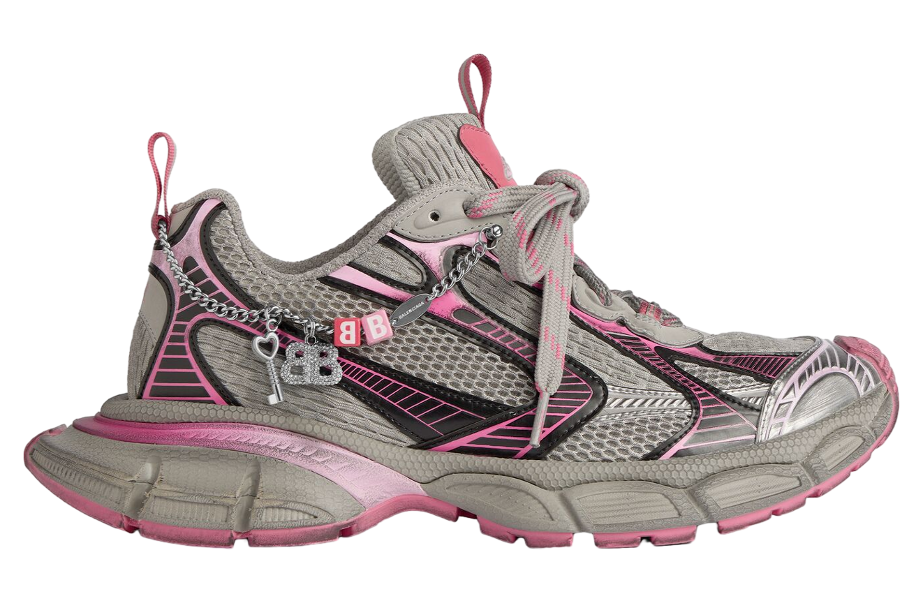 Balenciaga 3xl Gradient With Charms WMNS Grey / Pink