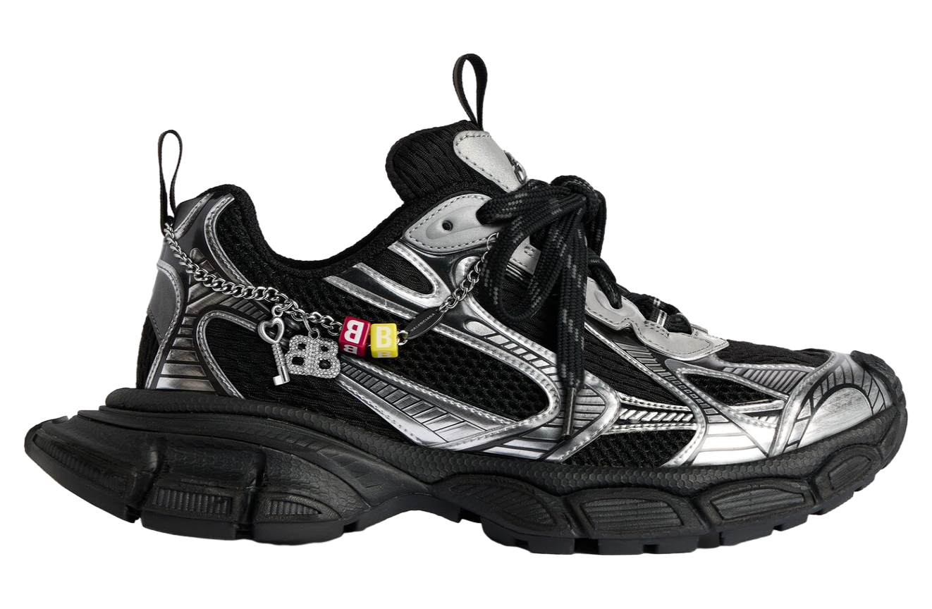 Balenciaga 3xl With Charms WMNS Black / Silver