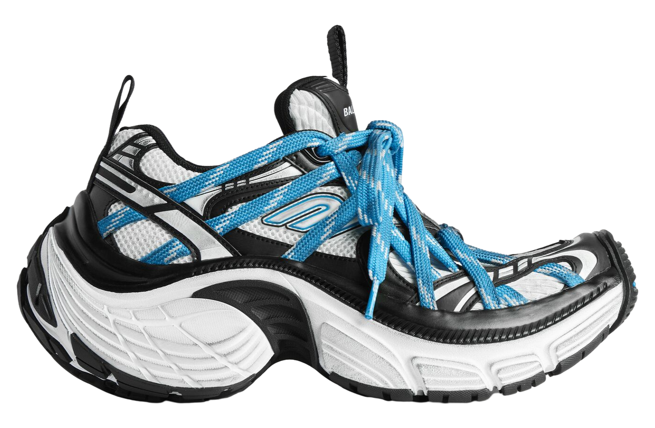 Balenciaga 6xl Extreme Laces White / Blue