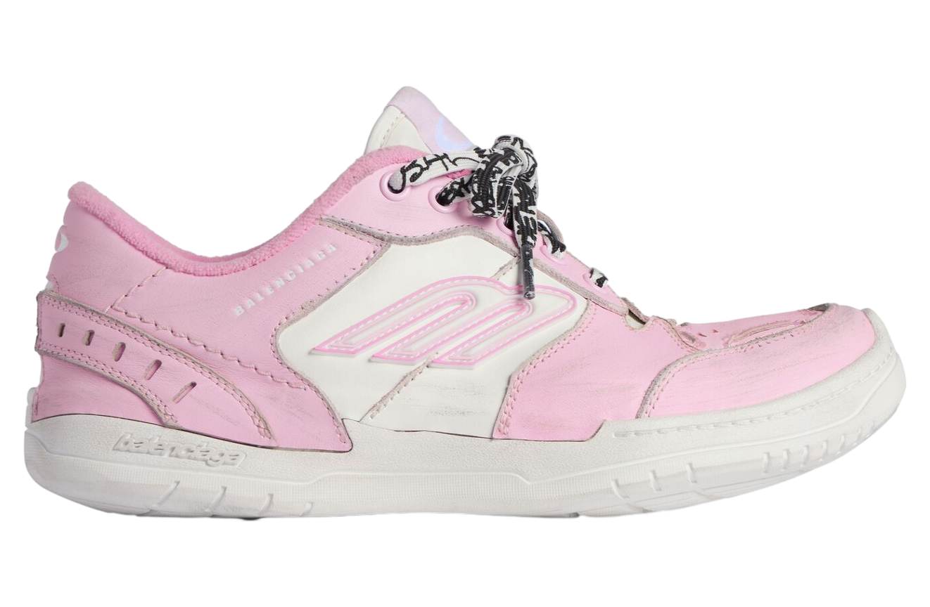 Balenciaga Hamptons Medium Worn-Out WMNS Pink / White