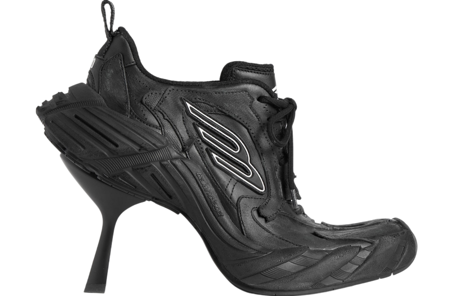 BALENCIAGA ♪ Monday Heel Shoe 828981WSHHL1000 Women's Monday Heel Shoe in Black | Balenciaga US