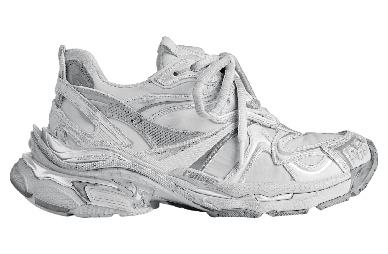 スニーカー Balenciaga Grey Runner 2 Sneakers Balenciaga Runner 2 Grey Mens Sneaker Balenciaga