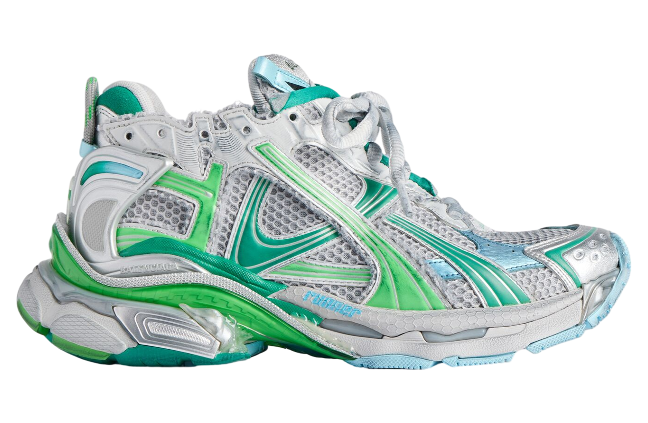 Balenciaga Runner Grey / Green