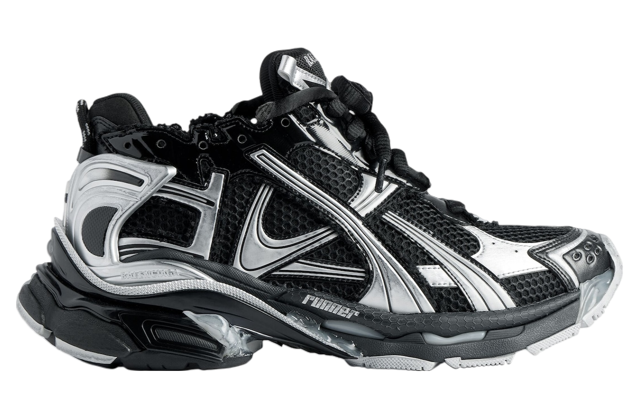 Balenciaga Runner WMNS Black / Silver - May 2025 - 772767W3RMU1100