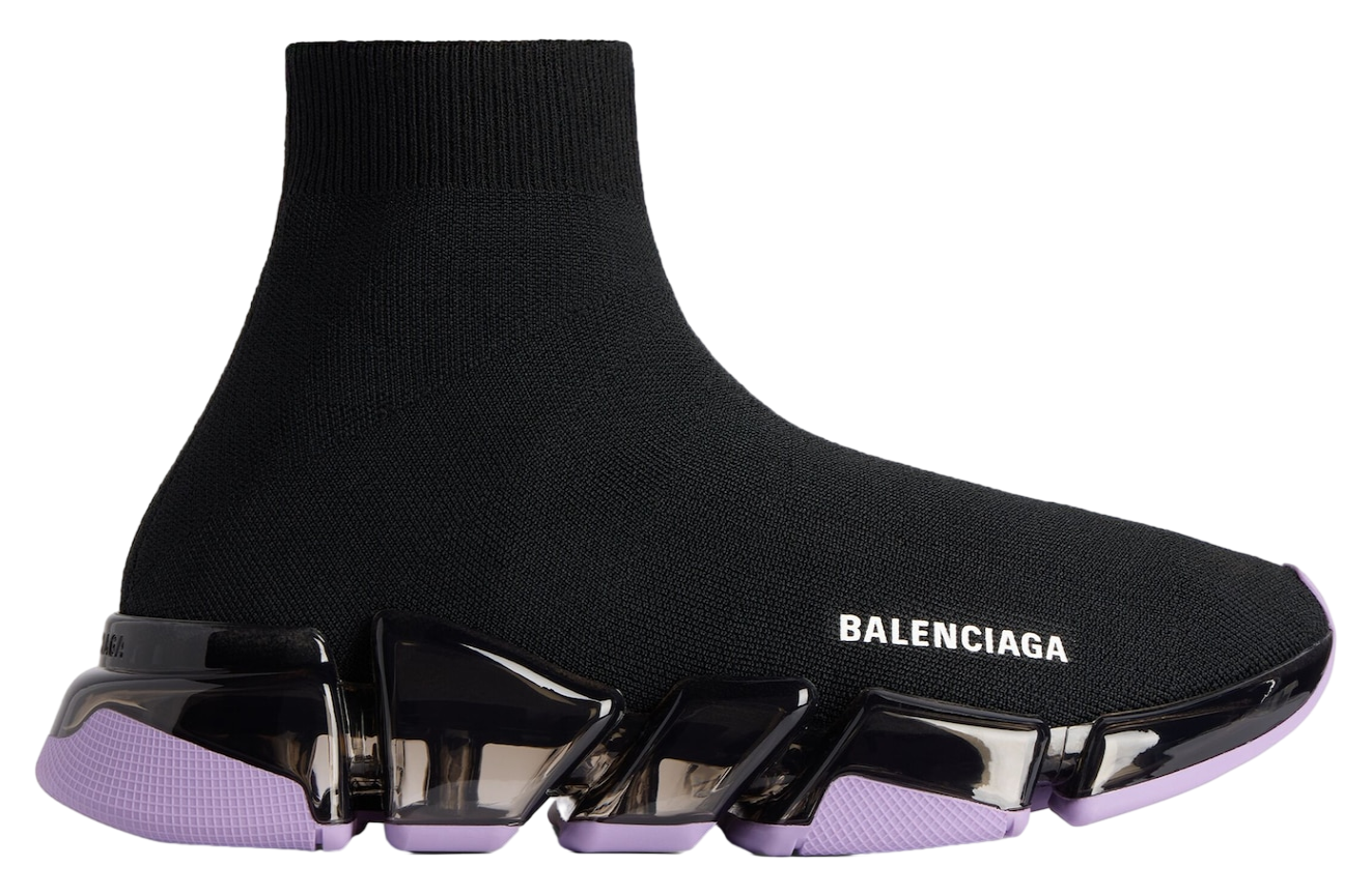 【BALENCIAGA】Speed 2.0 Full Clear Sole スニーカー Men's Speed 2.0 Full Clear Sole Recycled Knit Sneaker in