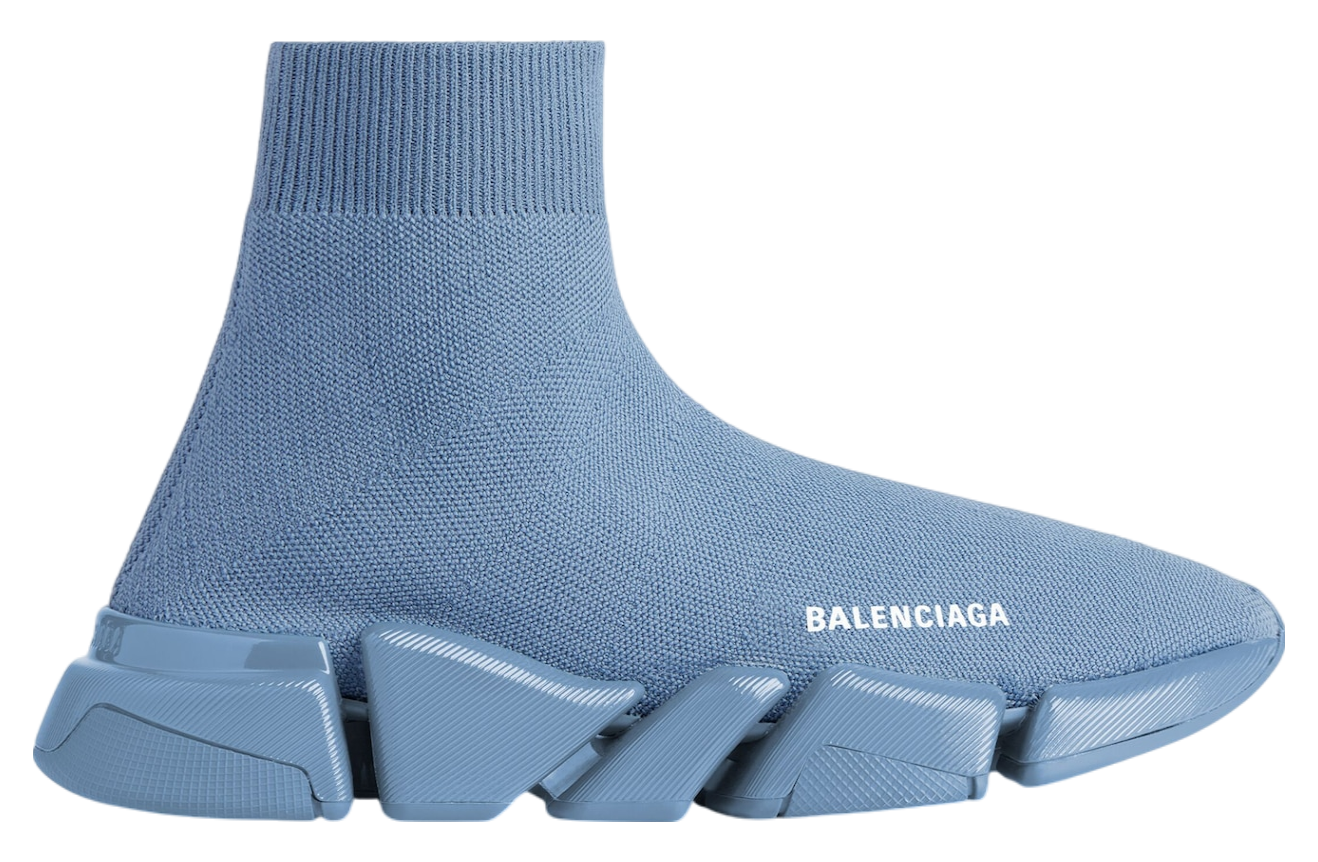 Balenciaga Speed 2.0 Recycled Knit Blue