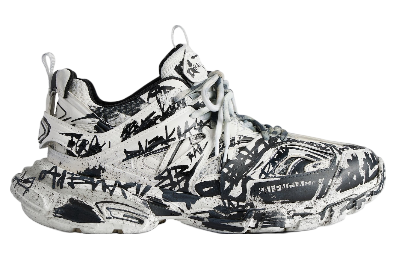 Balenciaga Track Graffiti White / Black