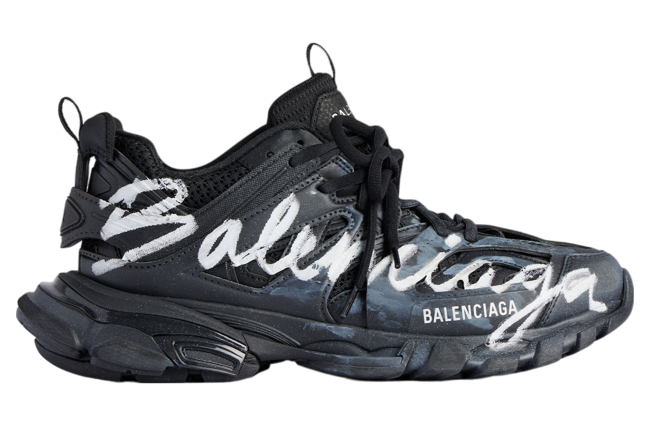 Balenciaga Track Signature Black / White