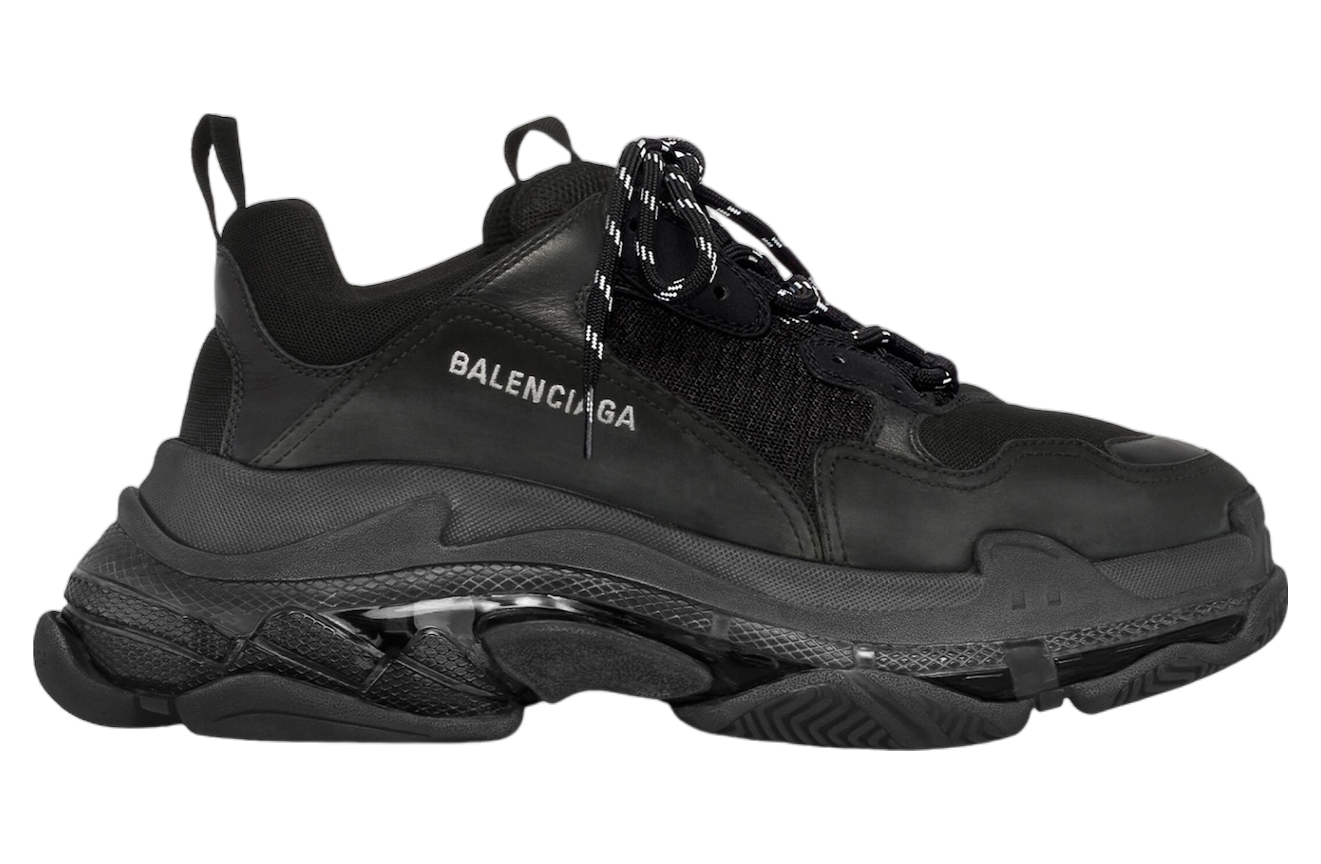 Balenciaga Triple S Clear Sole Black