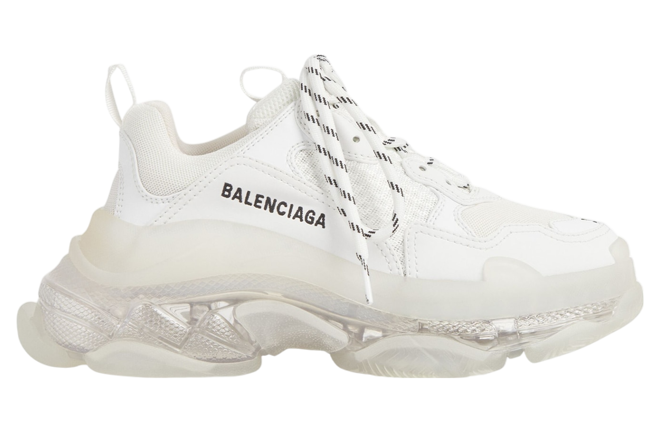 Balenciaga white triple hotsell